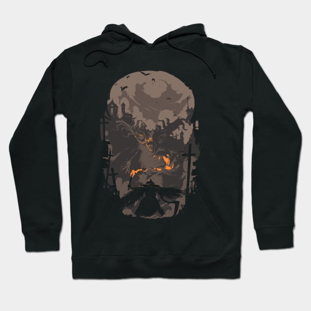 Blood Encounter Hoodie by gl1tch